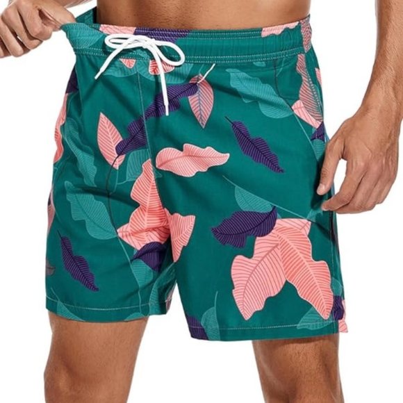 Men's swim trunks, compression liner, 5 inch, zipper pocket by Silkworld 3XL - Picture 2 of 5